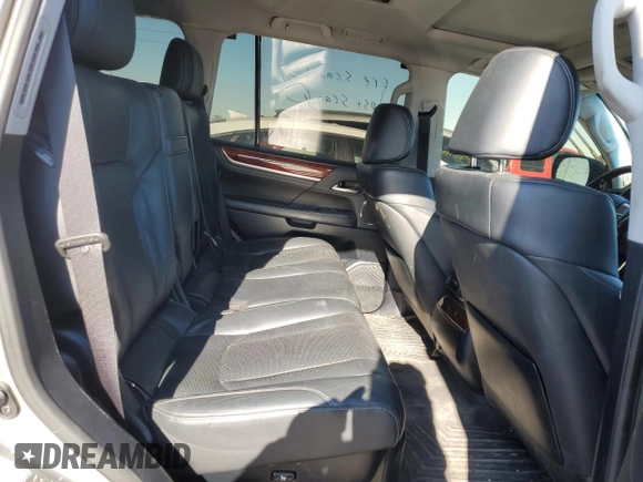 2016 Lexus LX 570 z VIN JTJHY7AXXG4202425, wystawiony jako Copart lot #45729455 z przebiegiem 156 666 mil mil oraz Szkoda całkowita • Salvage title. Historia ofert i sprzedaży dostępna na DreamBid. Obrazek 11.