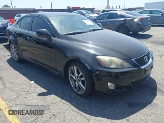 2007 Lexus IS 250 z VIN JTHBK262575027908, wystawiony jako IAAI lot #42314755 z przebiegiem 172 227 mil mil oraz . Historia ofert i sprzedaży dostępna na DreamBid. Obrazek 1.
