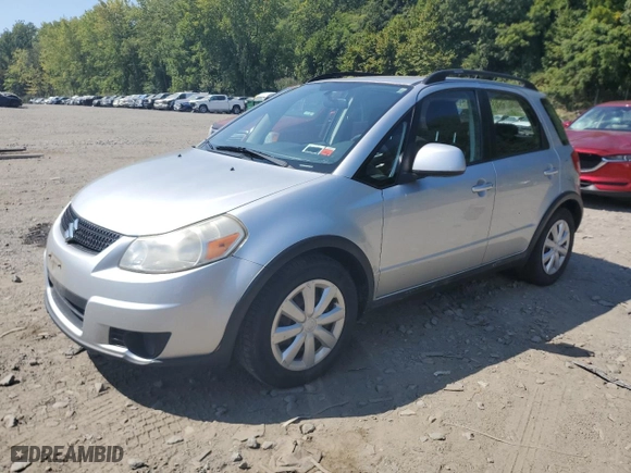 2010 Suzuki SX4 with VIN JS2YB5A32A6302073, listed as a Copart auction lot 75639124 with 104,816 mi miles and Clean Title. Bid and sale history available at carsss.com. Image 1.