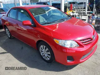 2013 Toyota Corolla L with VIN 5YFBU4EE6DP191699, listed as a IAAI auction lot 41680227 with 42,086 mi miles. Bid and sale history available at carsss.com. Image 1.