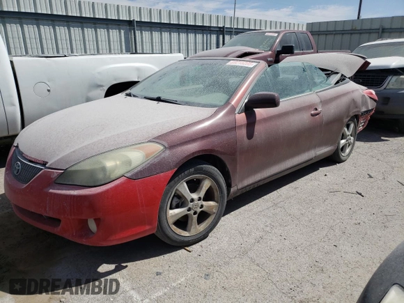 2006 Toyota Solara SE with VIN 4T1FA38P66U070237, listed as a Copart auction lot 89215205 with 169,087 mi miles and Salvage Title. Bid and sale history available at DreamBid. Image 1.