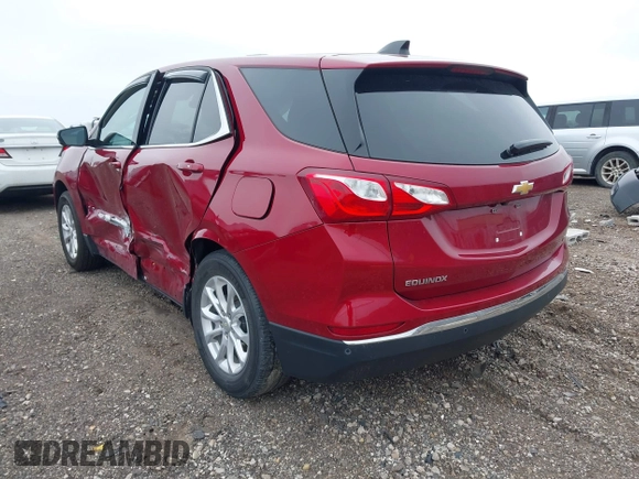 2018 Chevrolet Equinox LT z VIN 3GNAXJEV1JS554921, wystawiony jako IAAI lot #41967102 z przebiegiem 75 553 mil mil oraz . Historia ofert i sprzedaży dostępna na DreamBid. Obrazek 3.