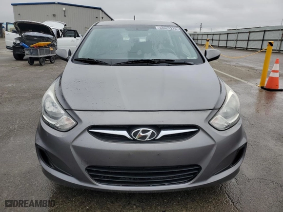 2013 Hyundai Accent GL with VIN KMHCT5AE8DU121879, listed as a Copart auction lot 48622275 with 91,443 mi miles and Clean Title. Bid and sale history available at carsss.com. Image 5.