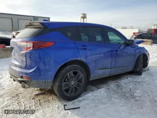 2020 Acura RDX w/A-Spec Pkg with VIN 5J8TC2H69LL037397, listed as a Copart auction lot 45200385 with 54,390 mi miles and Salvage Title. Bid and sale history available at carsss.com. Image 3.