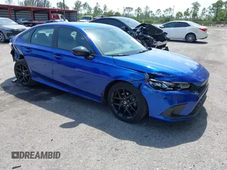 2024 Honda Civic Sport with VIN 2HGFE2F56RH565468, listed as a IAAI auction lot 42232747 with 35,890 mi miles and . Bid and sale history available at DreamBid. Image 1.