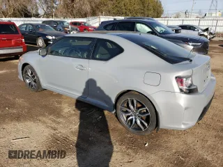 2014 Scion tC with VIN JTKJF5C7XE3086652, listed as a Copart auction lot 46542145 with 216,577 mi miles and Salvage Title. Bid and sale history available at carsss.com. Image 2.