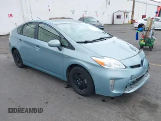 2014 Toyota Prius Four with VIN JTDKN3DU5E1739309, listed as a IAAI auction lot 42275878 with 107,160 mi miles and . Bid and sale history available at DreamBid. Image 1.