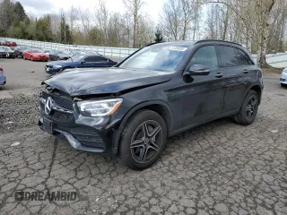 2022 Mercedes-Benz GLC 300 z VIN W1N0G8EB9NV391138, wystawiony jako Copart lot #51389335 z przebiegiem 37 379 mil mil oraz Szkoda całkowita • Salvage title. Historia ofert i sprzedaży dostępna na DreamBid. Obrazek 1.
