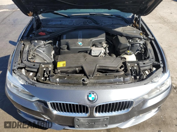 2015 BMW 3 Series 328i xDrive with VIN WBA3B3C50FF548227, listed as a Copart auction lot 48989675 with 80,410 mi miles and Salvage Title. Bid and sale history available at carsss.com. Image 11.