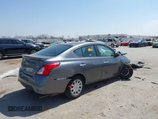 2016 Nissan Versa S Plus with VIN 3N1CN7AP9GL819866, listed as a IAAI auction lot 41868076 with 1 mi miles. Bid and sale history available at carsss.com. Image 4.