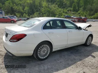 2017 Mercedes-Benz C 300 with VIN 55SWF4KBXHU228730, listed as a Copart auction lot 54656695 with 97,503 mi miles and Salvage title. Bid and sale history available at DreamBid. Image 3.