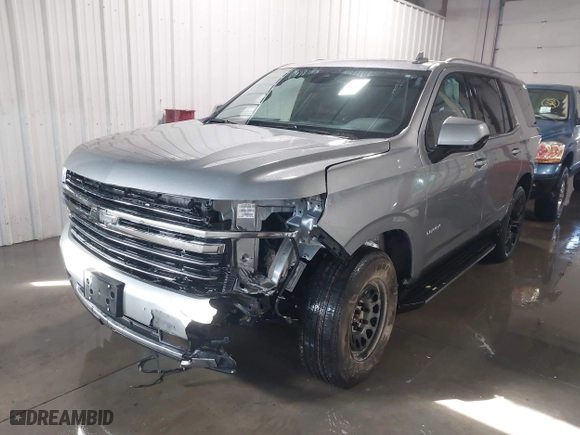 2023 Chevrolet Tahoe LT with VIN 1GNSKNKDXPR504598, listed as a IAAI auction lot 41383754 with 23,033 mi miles. Bid and sale history available at carsss.com. Image 19.