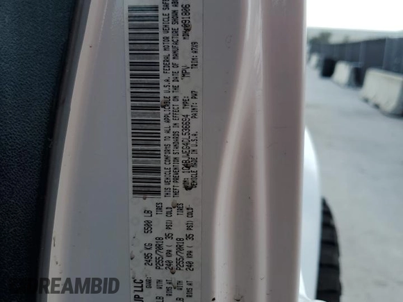 2013 Jeep Wrangler Unlimited Sahara with VIN 1C4BJWEG4DL536694, listed as a Copart auction lot 57714035 with 146,257 mi miles and Salvage title. Bid and sale history available at DreamBid. Image 14.