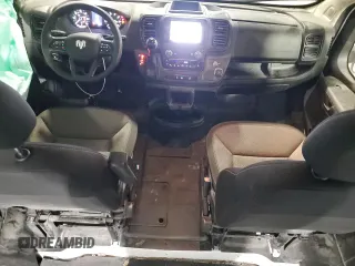 2024 Ram ProMaster Cargo Tradesman with VIN 3C6LRVDG8RE133348, listed as a Copart auction lot 43589995 with Not Provided miles and Salvage Title. Bid and sale history available at DreamBid. Image 8.
