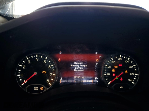 2017 Jeep Renegade Trailhawk with VIN ZACCJBCB9HPE56121, listed as a Copart auction lot 55655485 with 127,661 mi miles and Salvage title. Bid and sale history available at DreamBid. Image 9.