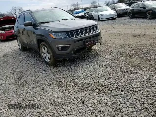 2017 Jeep Compass Latitude with VIN 3C4NJDBB8HT628069, listed as a Copart auction lot 48060445 with 85,991 mi miles and Salvage Title. Bid and sale history available at carsss.com. Image 11.