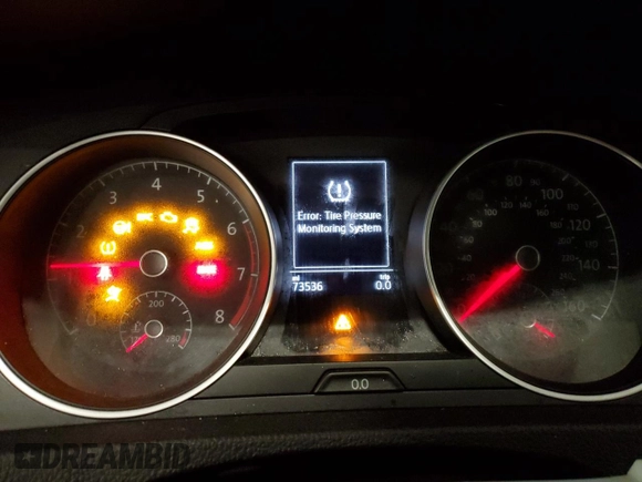 2021 Volkswagen Golf TSI с VIN 3VWG57AU4MM005812, выставлен на аукционе Copart как лот 89019135 с пробегом 73 536 миль миль и Чистый • Clean title. История ставок и продаж доступна на DreamBid. Изображение 9.