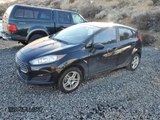 2019 Ford Fiesta SE with VIN 3FADP4EJ2KM128672, listed as a Copart auction lot 46369845 with 34,377 mi miles and Salvage Title. Bid and sale history available at carsss.com. Image 1.