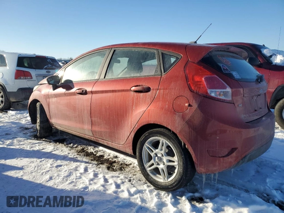 2018 Ford Fiesta SE with VIN 3FADP4EJ9JM104979, listed as a Copart auction lot 45969655 with Not Provided miles and Salvage Title. Bid and sale history available at DreamBid. Image 2.