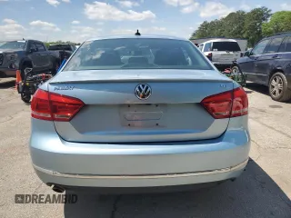 2013 Volkswagen Passat SEL Premium with VIN 1VWCH7A37DC066795, listed as a Copart auction lot 52380595 with 128,439 mi miles and Clean Title. Bid and sale history available at carsss.com. Image 6.