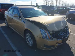 2013 Cadillac CTS Sedan Luxury with VIN 1G6DE5E55D0109048, listed as a IAAI auction lot 41217709 with 93,661 mi miles. Bid and sale history available at carsss.com. Image 1.