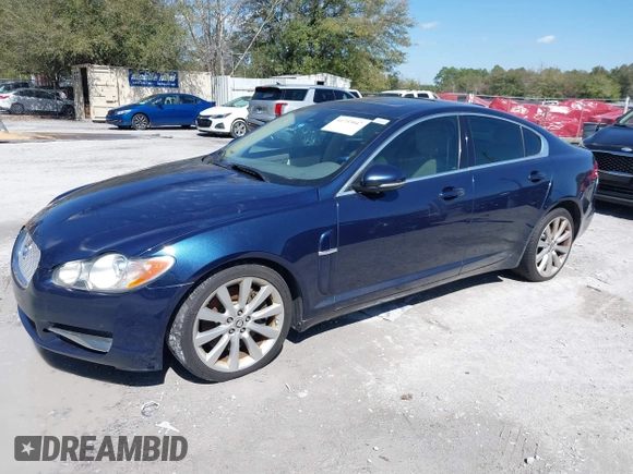 2010 Jaguar XF Premium Luxury with VIN SAJWA0GB5ALR78767, listed as a IAAI auction lot 41733047 with 1 mi miles. Bid and sale history available at carsss.com. Image 2.