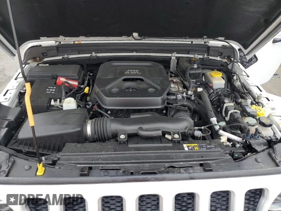 2019 Jeep Wrangler Unlimited Sahara with VIN 1C4HJXEN9KW691364, listed as a Copart auction lot 60405835 with 17,469 mi miles and Salvage title. Bid and sale history available at DreamBid. Image 12.
