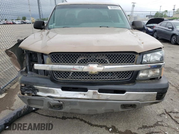 2003 Chevrolet Silverado 1500 with VIN 1GCEK19V83Z237517, listed as a Copart auction lot 56306535 with 143,746 mi miles and Salvage Title. Bid and sale history available at DreamBid. Image 5.