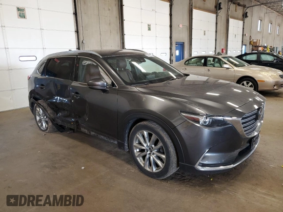 2016 Mazda CX-9 Signature with VIN JM3TCBEY6G0109918, listed as a Copart auction lot 59388185 with 153,626 mi miles and Salvage title. Bid and sale history available at DreamBid. Image 4.