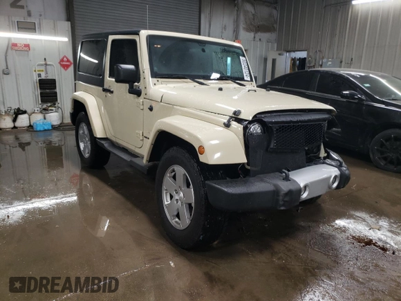 2011 Jeep Wrangler Sahara with VIN 1J4AA5D19BL577347, listed as a Copart auction lot 80340124 with 148,986 mi miles and Salvage Title. Bid and sale history available at DreamBid. Image 4.