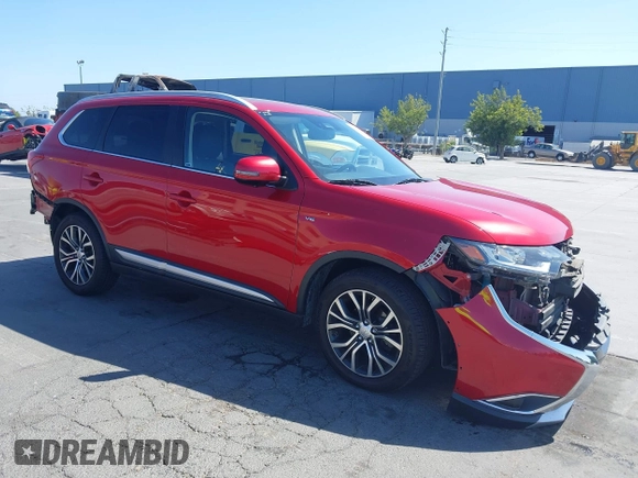 2017 Mitsubishi Outlander GT with VIN JA4JZ4AX8HZ032466, listed as a IAAI auction lot 42509591 with 42,153 mi miles and . Bid and sale history available at DreamBid. Image 1.