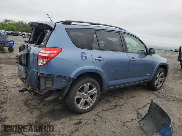2010 Toyota RAV4 Sport with VIN JTMRF4DV3AD023902, listed as a Copart auction lot 60986045 with 155,321 mi miles and Salvage title. Bid and sale history available at DreamBid. Image 3.
