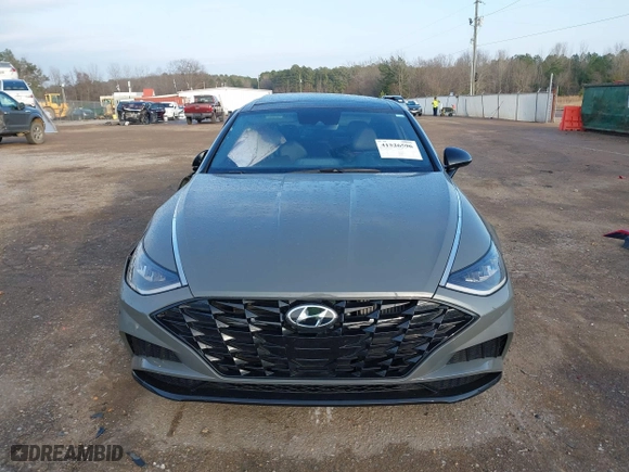 2023 Hyundai Sonata SEL Plus with VIN KMHL44J25PA276957, listed as a IAAI auction lot 41526596 with 38,496 mi miles. Bid and sale history available at carsss.com. Image 13.