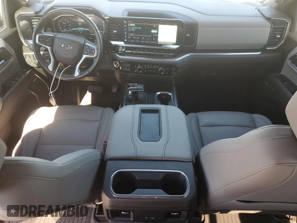 2022 Chevrolet Silverado 1500 LT Trail Boss with VIN 3GCUDFET0NG580297, listed as a Copart auction lot 80829184 with 64,717 mi miles and Salvage Title. Bid and sale history available at DreamBid. Image 8.