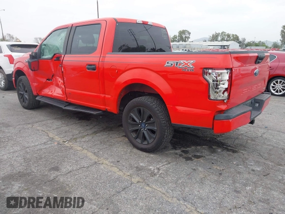 2020 Ford F-150 XL with VIN 1FTEW1EP1LFC56374, listed as a IAAI auction lot 42052603 with 46,530 mi miles. Bid and sale history available at carsss.com. Image 3.
