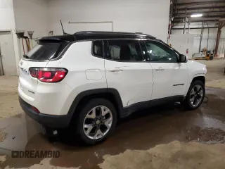 2019 Jeep Compass High Altitude с VIN 3C4NJDCB7KT800498, выставлен на аукционе Copart как лот 42611315 с пробегом 75 622 миль миль и Чистый • Clean title. История ставок и продаж доступна на DreamBid. Изображение 3.