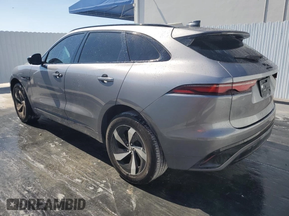 2024 Jaguar F-Pace R-Dynamic S with VIN SADCT2EX8RA739764, listed as a Copart auction lot 53101115 with 27,885 mi miles and Non repairable. Bid and sale history available at DreamBid. Image 2.