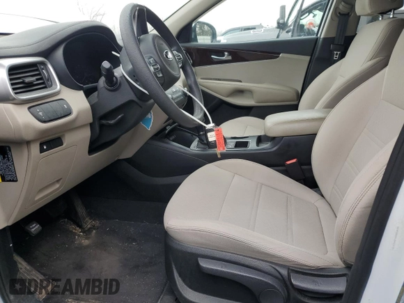 2018 Kia Sorento LX V6 with VIN 5XYPGDA54JG415135, listed as a Copart auction lot 50875445 with 105,971 mi miles and Salvage Title. Bid and sale history available at carsss.com. Image 7.