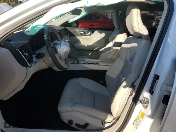 2024 Volvo S60 Core Dark Theme with VIN 7JRL12TK4RG315425, listed as a Copart auction lot 88862265 with 17,746 mi miles and Salvage title. Bid and sale history available at DreamBid. Image 7.