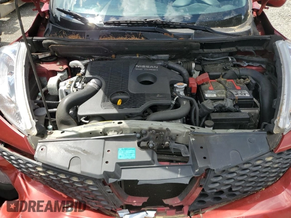 2012 Nissan Juke SL z VIN JN8AF5MV2CT116362, wystawiony jako Copart lot #57714665 z przebiegiem 80 185 mil mil oraz Szkody całkowita. Historia ofert i sprzedaży dostępna na DreamBid. Obrazek 11.
