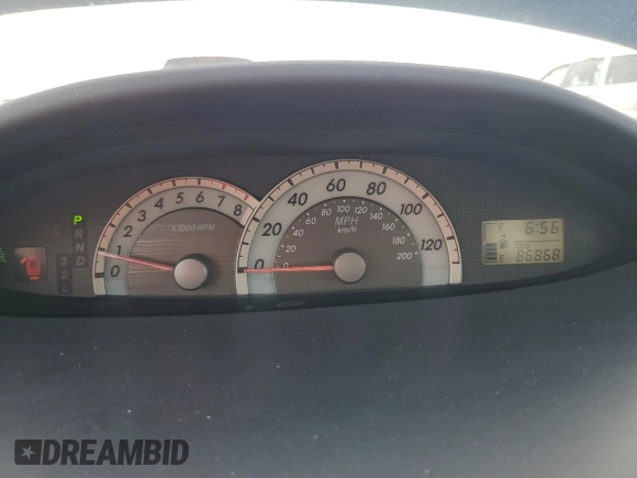 2008 Toyota Yaris with VIN JTDBT923981294063, listed as a Copart auction lot 51426805 with 86,868 mi miles and Salvage Title. Bid and sale history available at carsss.com. Image 9.