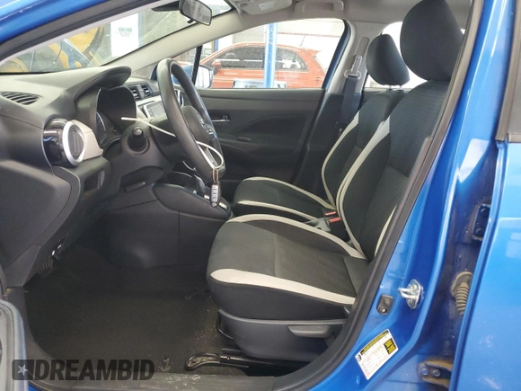 2021 Nissan Versa SV with VIN 3N1CN8EV4ML834866, listed as a Copart auction lot 62489485 with 74,300 mi miles and Salvage title. Bid and sale history available at DreamBid. Image 7.