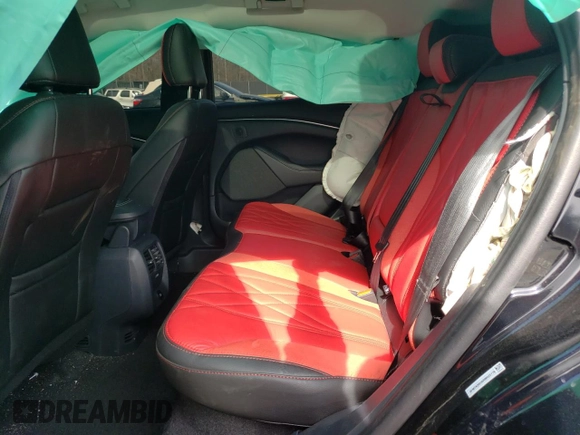2024 Ford Mustang Mach-E Premium with VIN 3FMTK3SU6RMA22776, listed as a Copart auction lot 48611415 with 10,717 mi miles and Salvage Title. Bid and sale history available at DreamBid. Image 12.