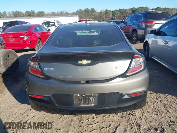 2017 Chevrolet Volt LT with VIN 1G1RA6S55HU174692, listed as a IAAI auction lot 41698441 with 124,652 mi miles. Bid and sale history available at carsss.com. Image 16.