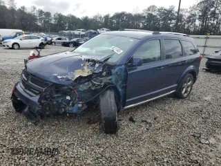 2017 Dodge Journey Crossroad Plus with VIN 3C4PDCGB8HT527343, listed as a Copart auction lot 48411465 with 133,181 mi miles and Salvage Title. Bid and sale history available at carsss.com. Image 1.