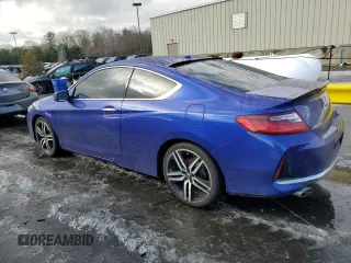 2016 Honda Accord Touring with VIN 1HGCT2B03GA004174, listed as a Copart auction lot 44200755 with 109,888 mi miles and Salvage Title. Bid and sale history available at DreamBid. Image 2.