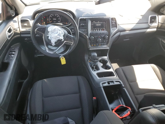 2021 Jeep Grand Cherokee Laredo E with VIN 1C4RJEAG7MC831190, listed as a Copart auction lot 59054775 with 29,488 mi miles and Salvage title. Bid and sale history available at DreamBid. Image 8.
