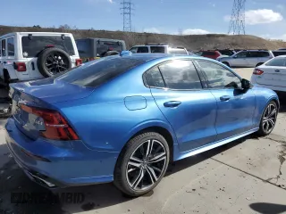 2020 Volvo S60 R-Design with VIN 7JRA22TM9LG030619, listed as a Copart auction lot 46770363 with 25,835 mi miles. Bid and sale history available at carsss.com. Image 3.