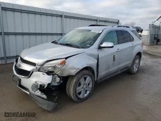 2015 Chevrolet Equinox LTZ with VIN 1GNFLHEK5FZ120981, listed as a Copart auction lot 44352095 with 166,275 mi miles and Salvage Title. Bid and sale history available at carsss.com. Image 1.