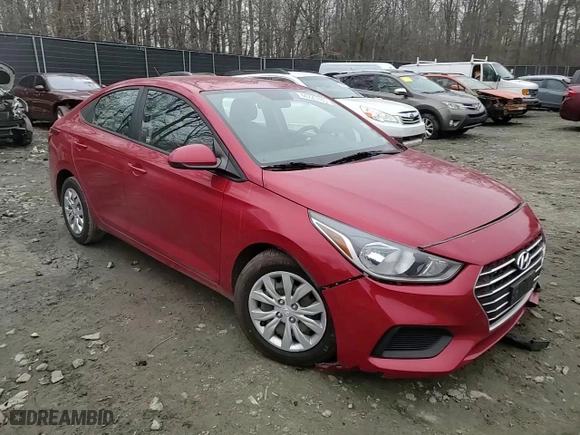 2020 Hyundai Accent SE with VIN 3KPC24A68LE116298, listed as a Copart auction lot 44223185 with 104,042 mi miles and Salvage Title. Bid and sale history available at carsss.com. Image 11.